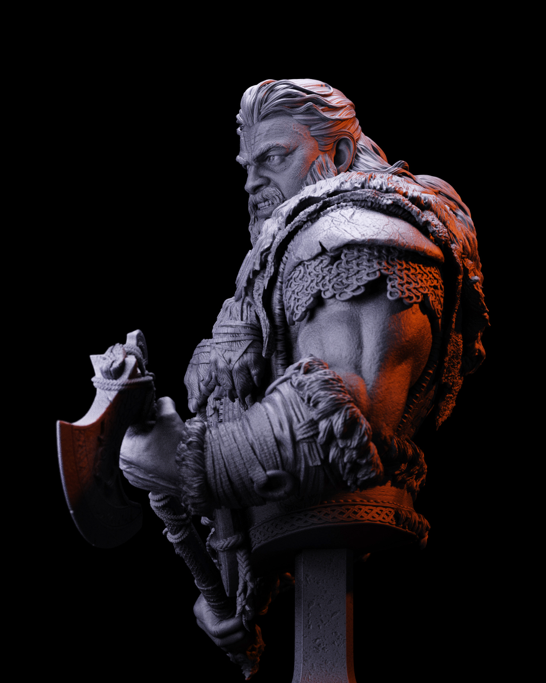 Freki - The Boarheaded - Premium Bust