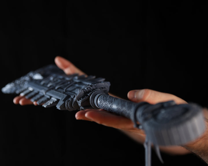 Oathguard The Sacred Macuahuitl - Life-Sized Wall Display