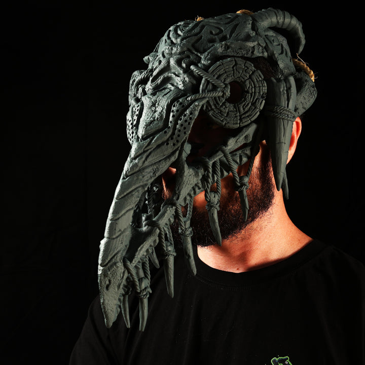 Face of Decay - Life-Sized Wearable Mask