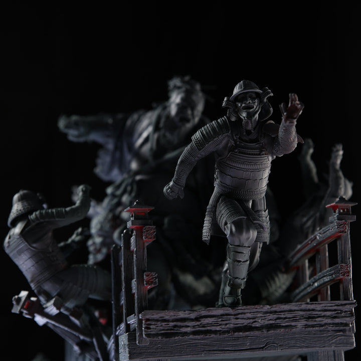 Akudokuou - The Juggernaut of Mount Osore Diorama