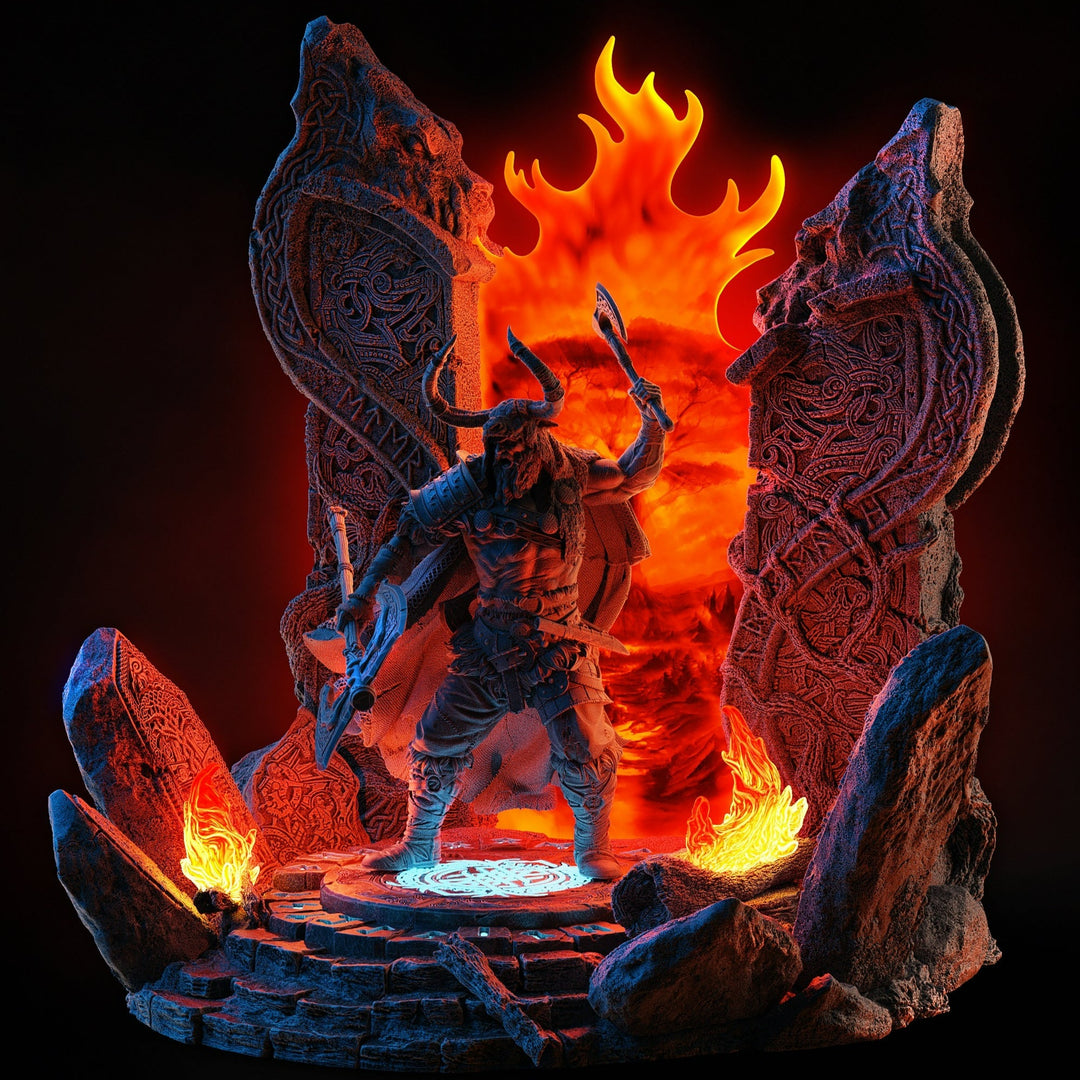 Voljaryk - Gateway to Valhalla Diorama