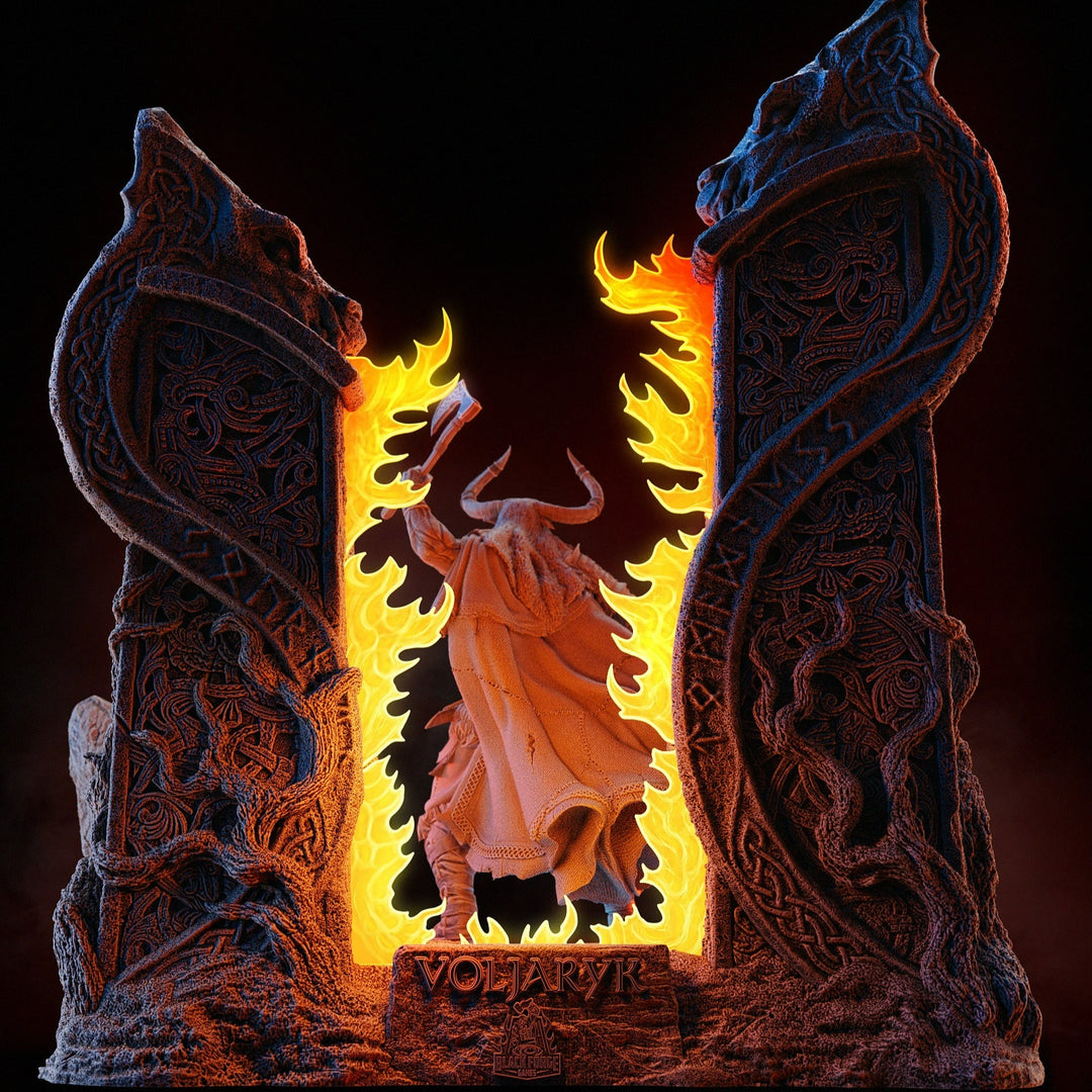 Voljaryk - Gateway to Valhalla Diorama