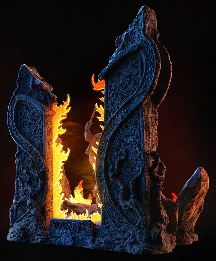 Voljaryk - Gateway to Valhalla Diorama