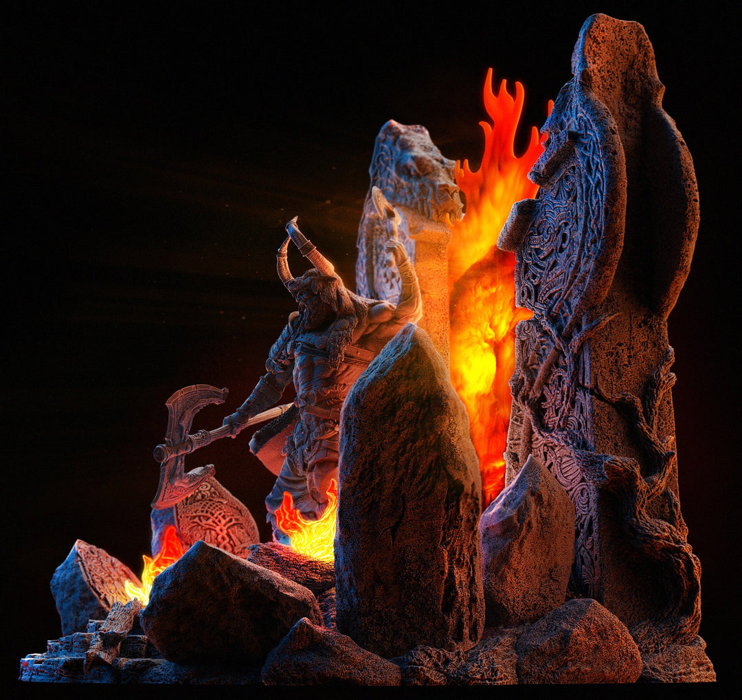 Voljaryk - Gateway to Valhalla Diorama