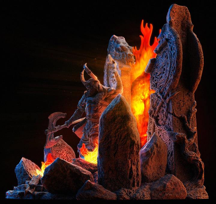 Voljaryk - Gateway to Valhalla Diorama