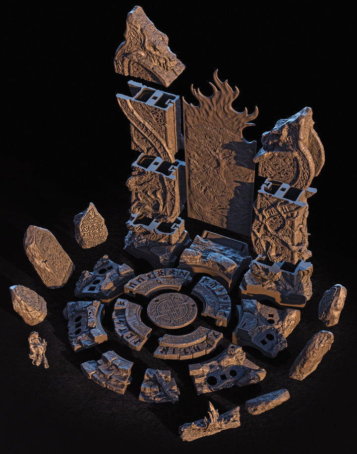 Voljaryk - Gateway to Valhalla Diorama