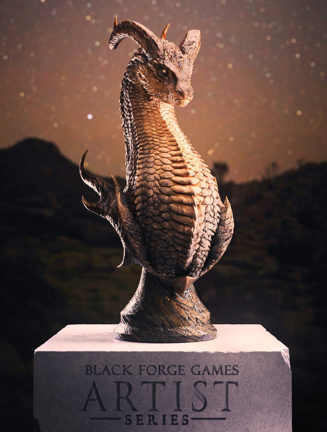 Arbiter Dragon - Bust