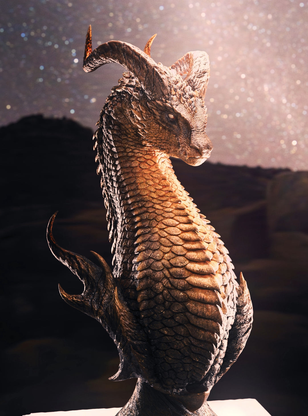 Arbiter Dragon - Bust