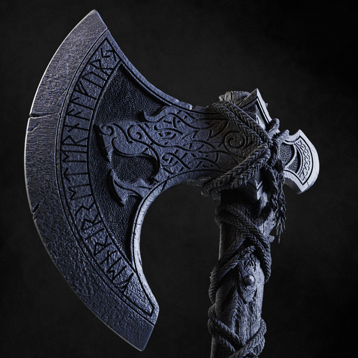 Fenrir Axe - Life-Sized Wall Display + Holder
