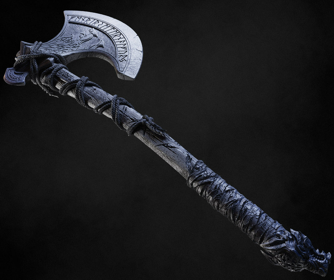 Fenrir Axe - Life-Sized Wall Display + Holder