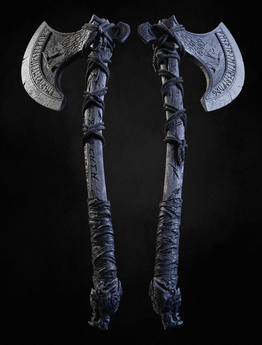 Fenrir Axe - Life-Sized Wall Display + Holder