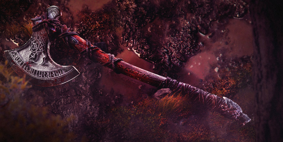 Fenrir Axe - Life-Sized Wall Display + Holder