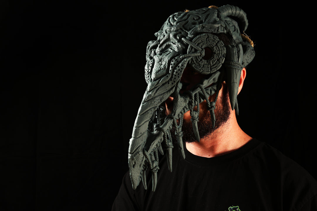 Face of Decay - Life-Sized Wearable Mask