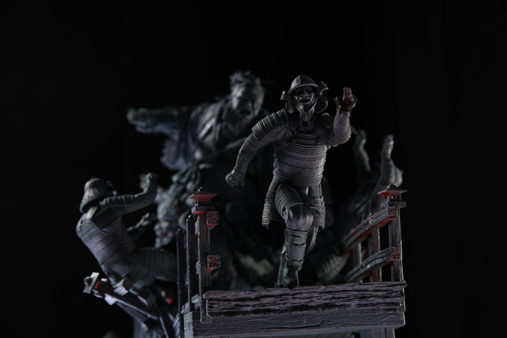 Akudokuou - The Juggernaut of Mount Osore Diorama