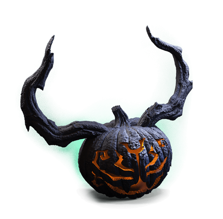 Addon - Tenjin - Halloween Pumpkin Head