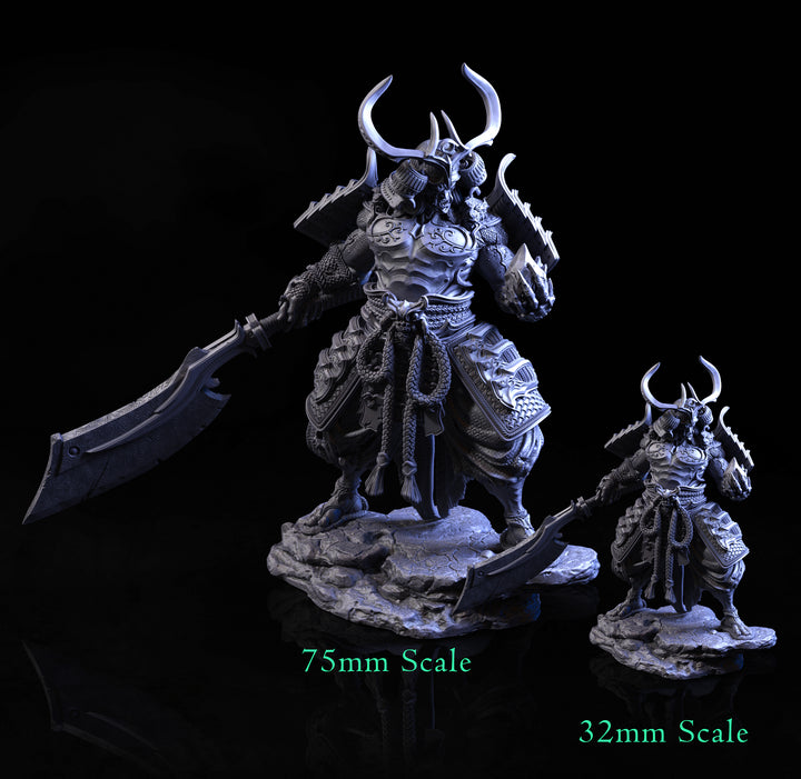 Tenjin - The Cursed Scholar 32mm & 75mm Mini