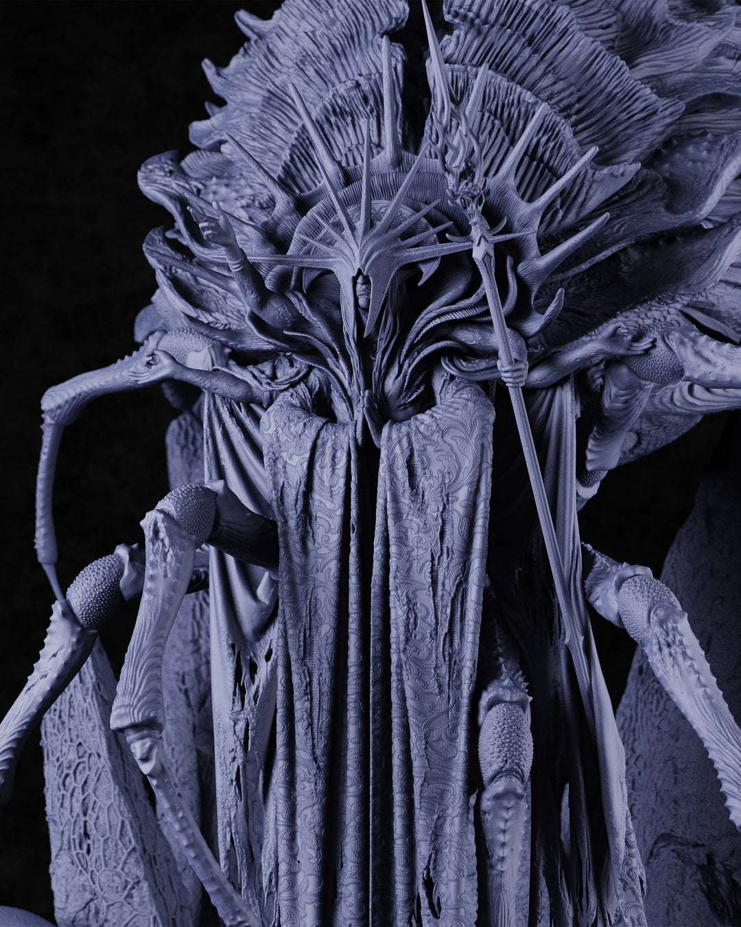 Vaezirak - Lord of the Eldraeth Diorama