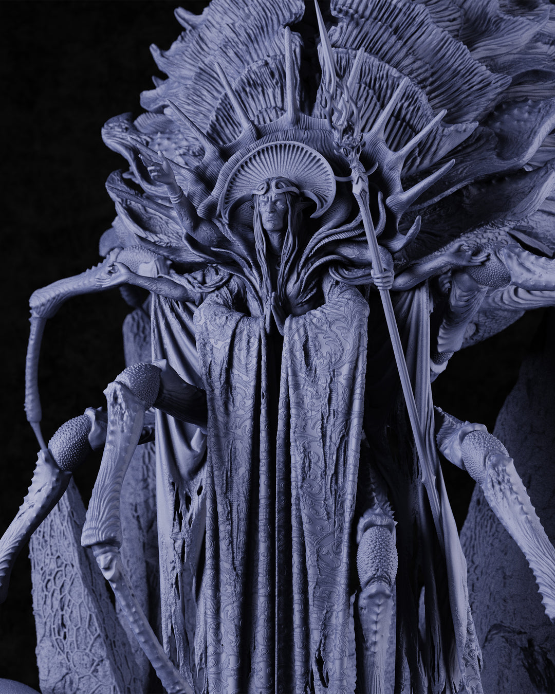 Vaezirak - Lord of the Eldraeth Diorama