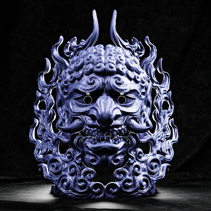 Visage of Mt. Osore - Life-Sized Mask & Stand + Mini Mask